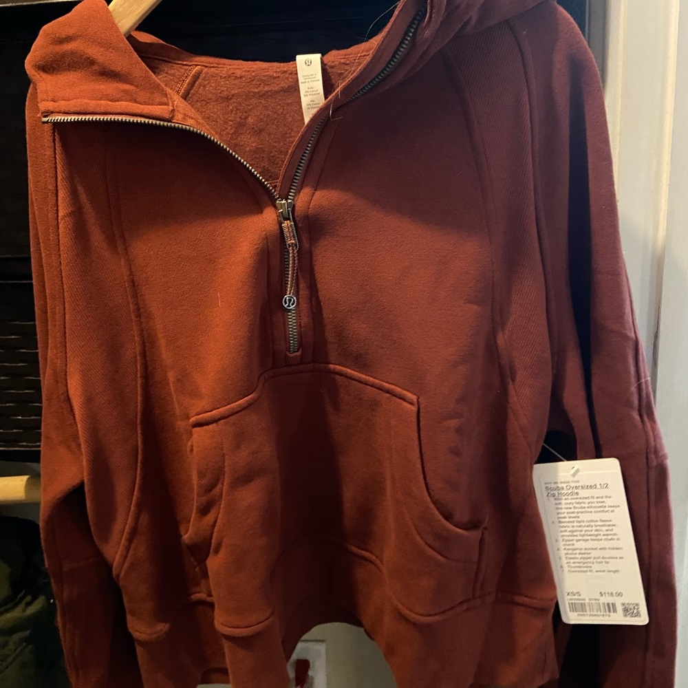 Lululemon scuba oversized half zip hoodie - Picture 1 of 2